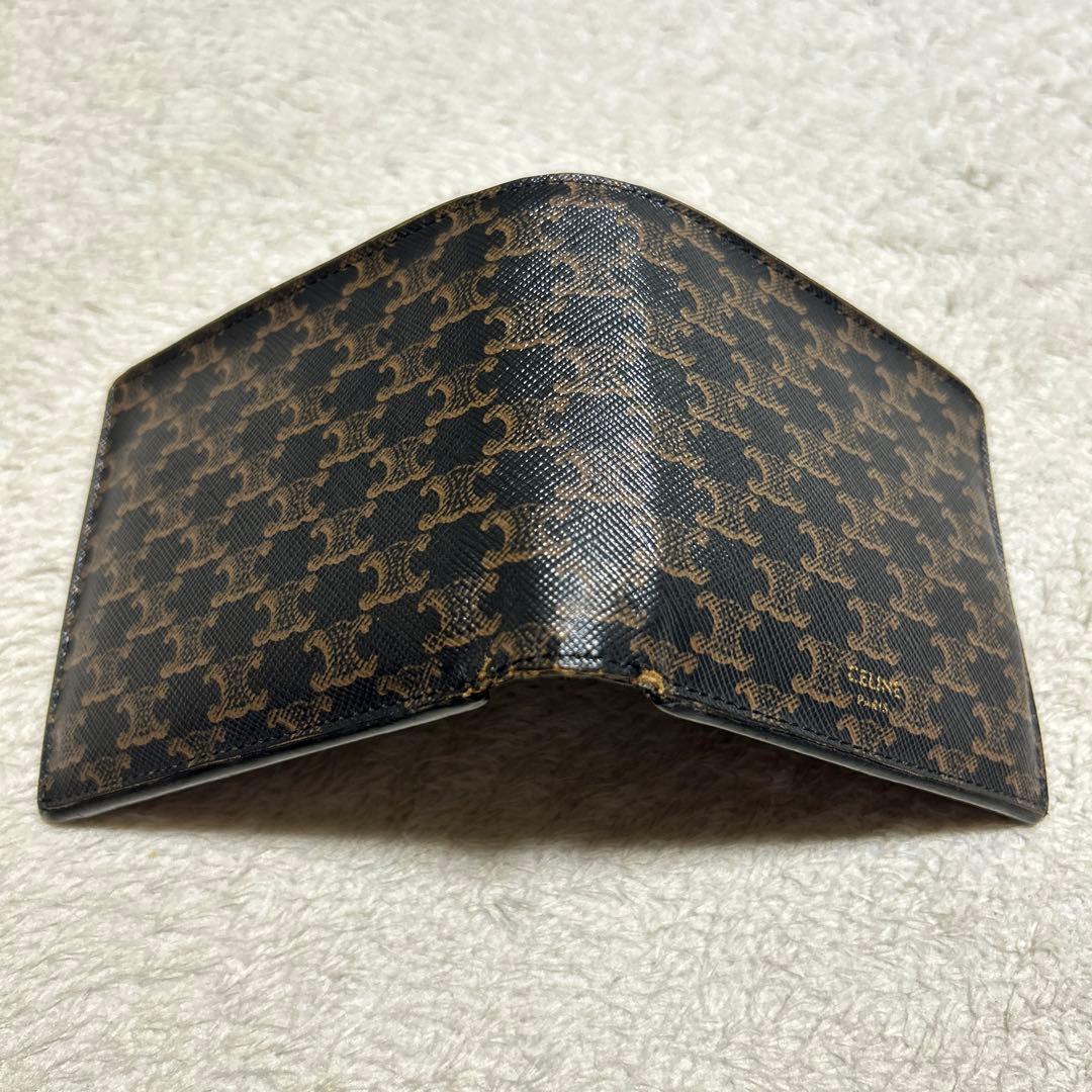 CELINE メンズ財布　２つ折り　トリオンフ柄
