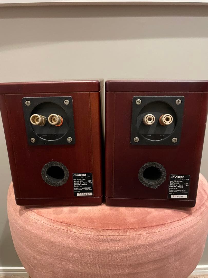 ボ*ル様 動作良好　Victor ウッドコーンスピーカー SP-EXAK1（左右