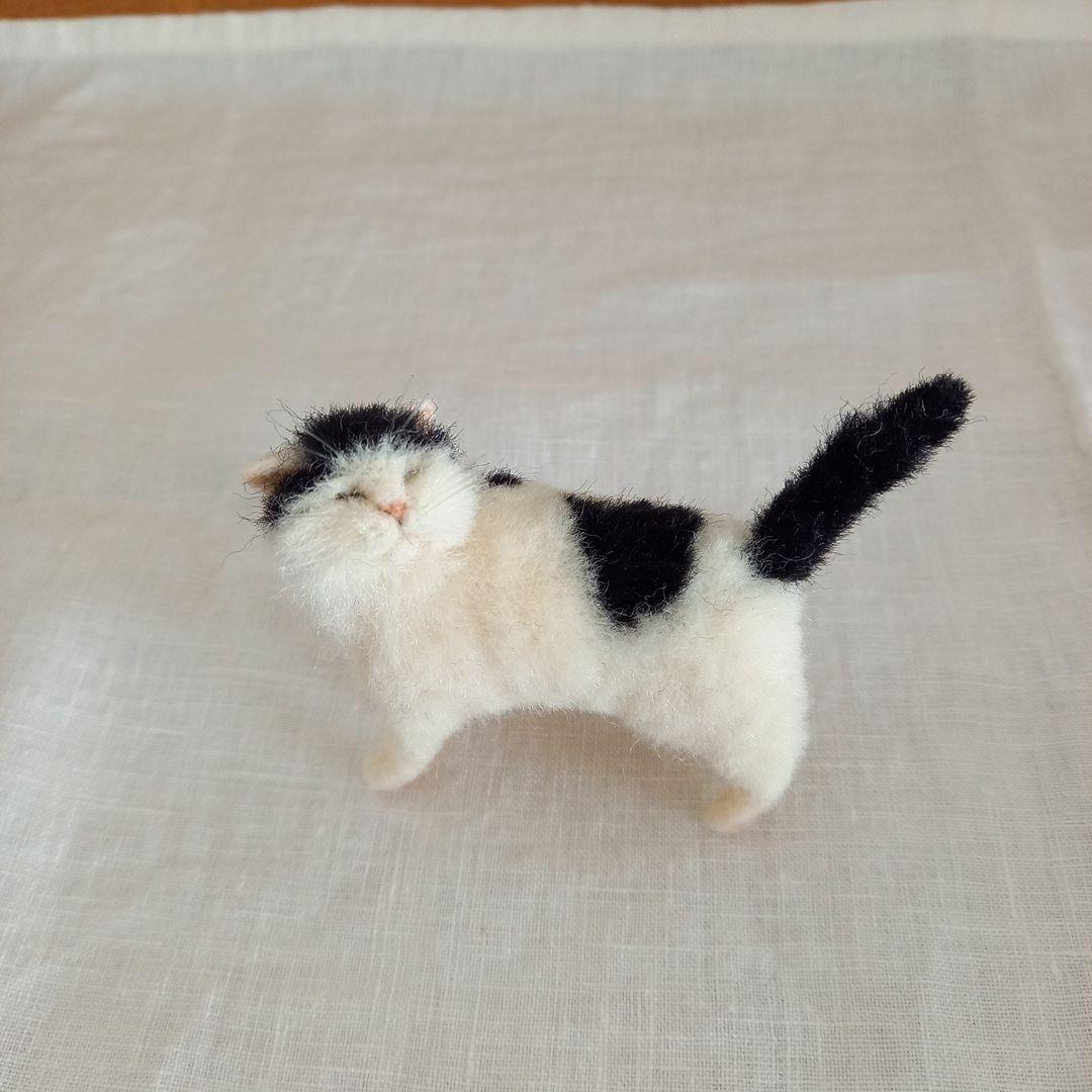 作家様　羊毛フェルト　ネコ