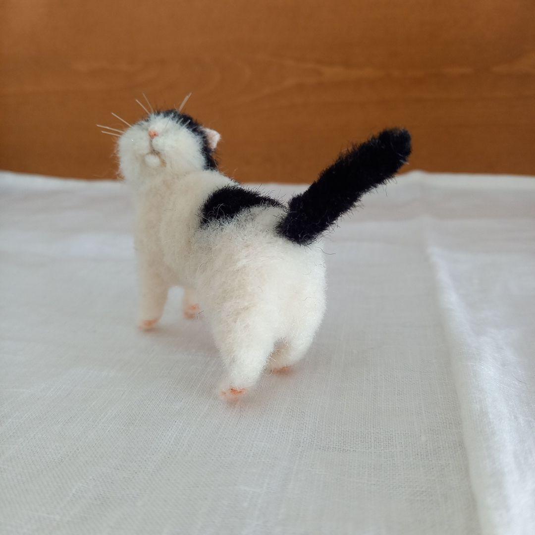 作家様　羊毛フェルト　ネコ