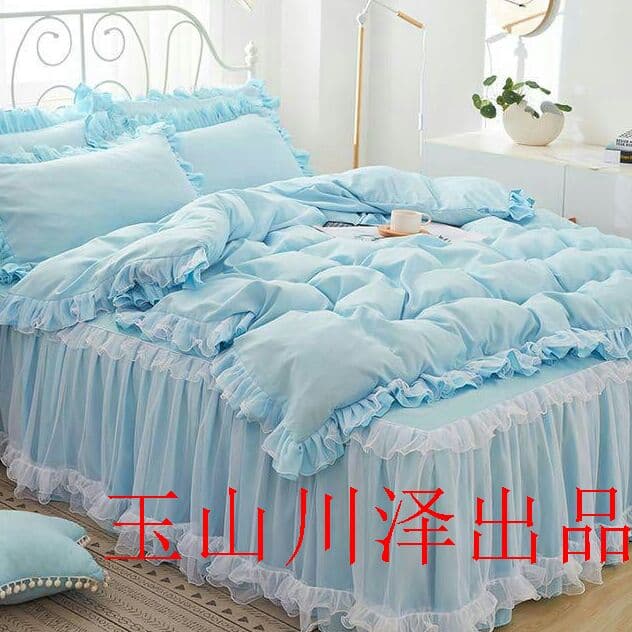 寝具カバーセット シングル 3点セット ベッドスカート 枕カバー 四季通用玉%