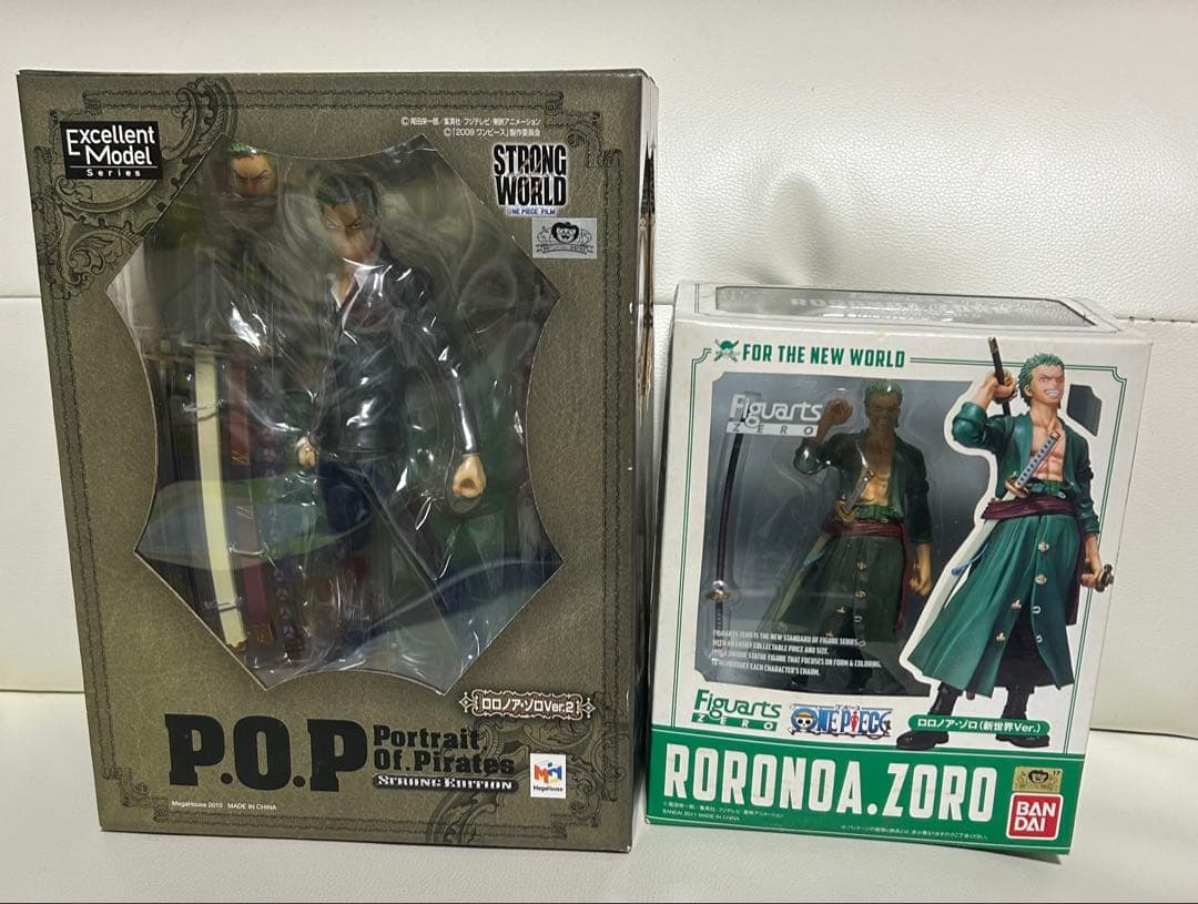 P.O.P ロロノア・ゾロ フィギュア 2種