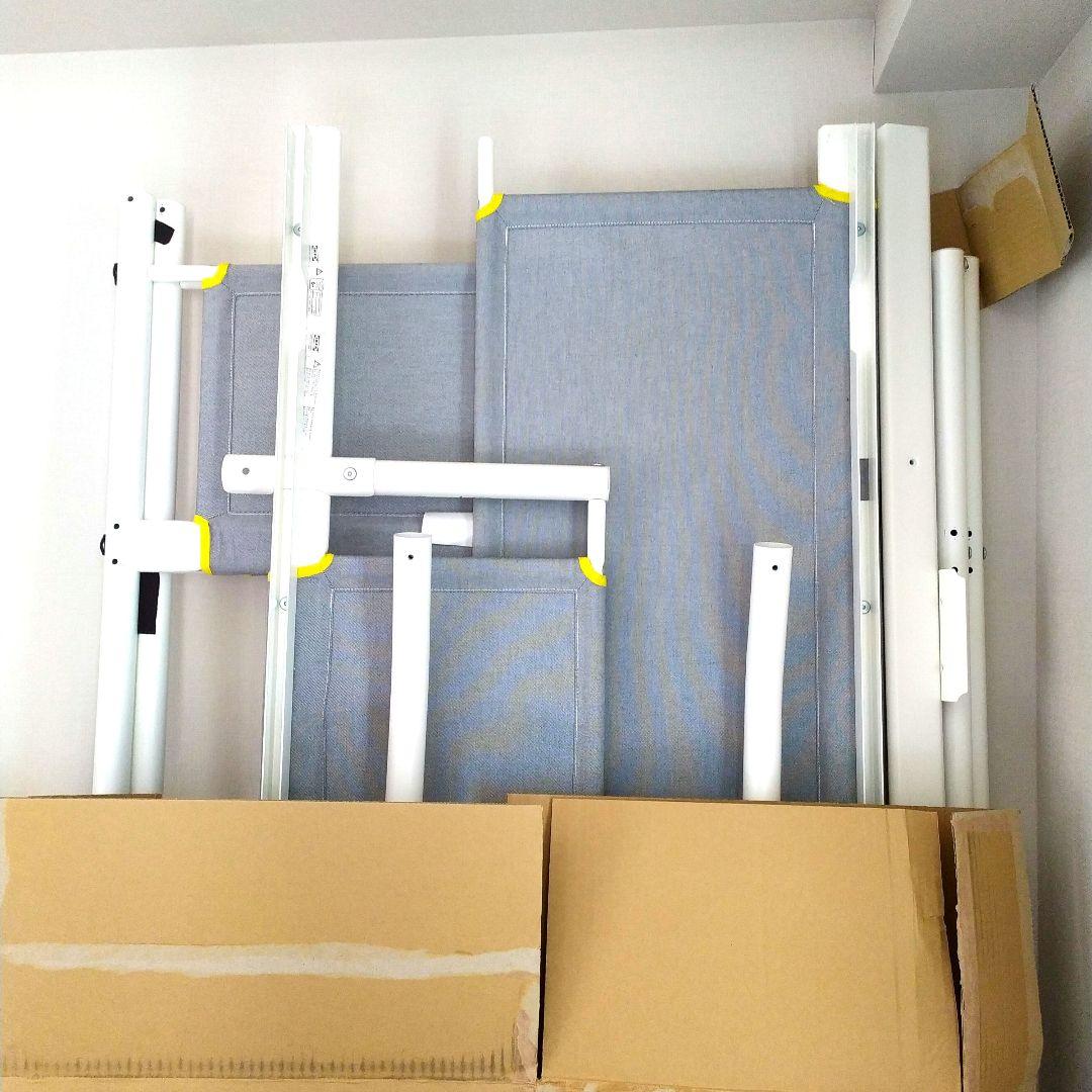 【引取り限定】IKEA VITVAL イケア ヴィトヴァル ロフト マットレス付
