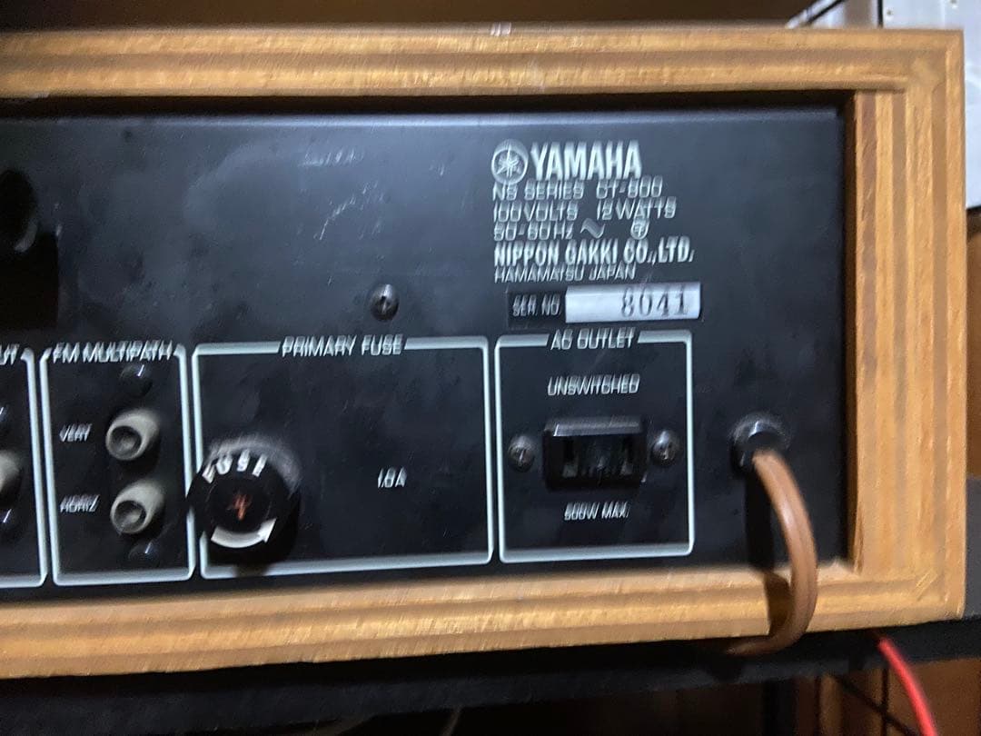 YAMAHA CT-800アナログステレオチューナー　完動品　美品