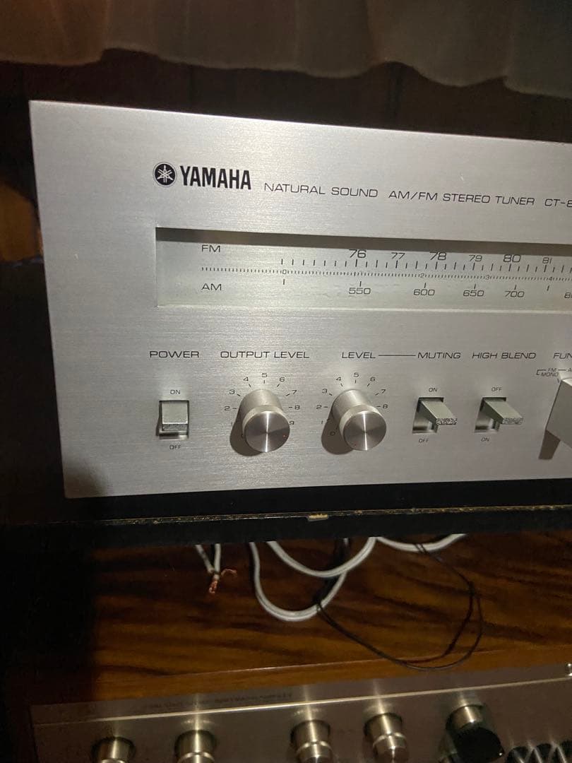YAMAHA CT-800アナログステレオチューナー　完動品　美品