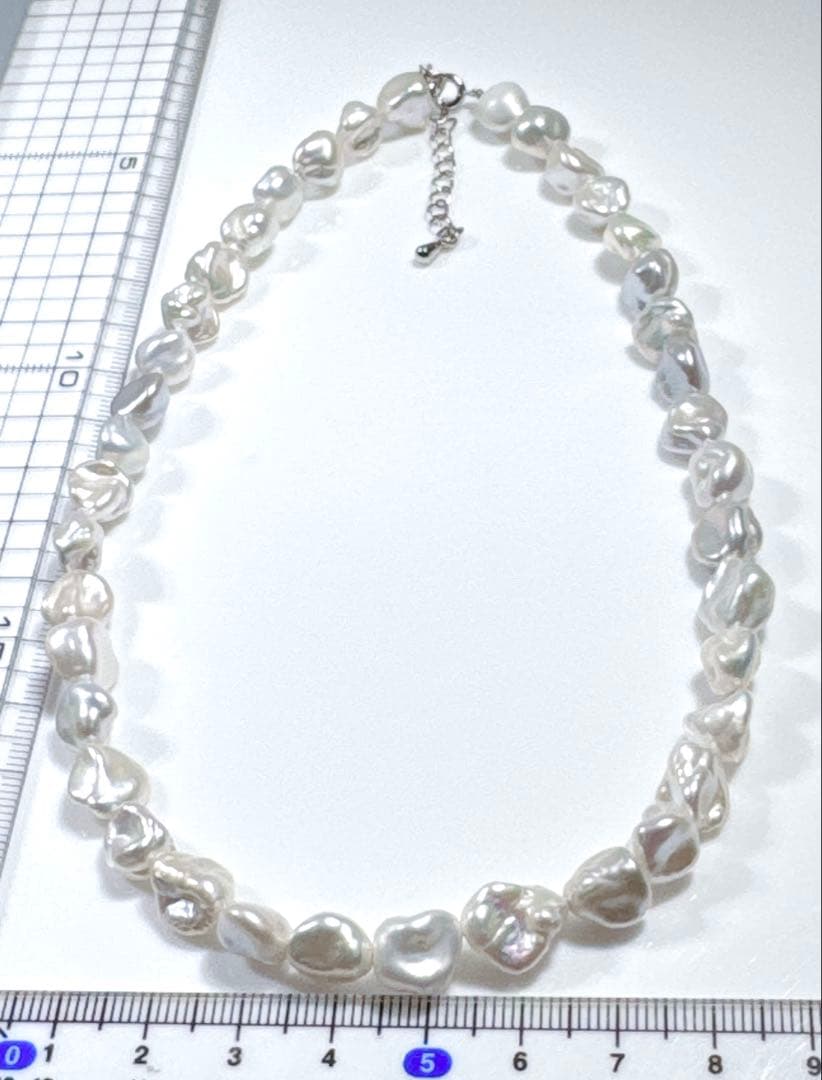 淡水パールネックレスバロック淡水パールネックレスNO25-2273