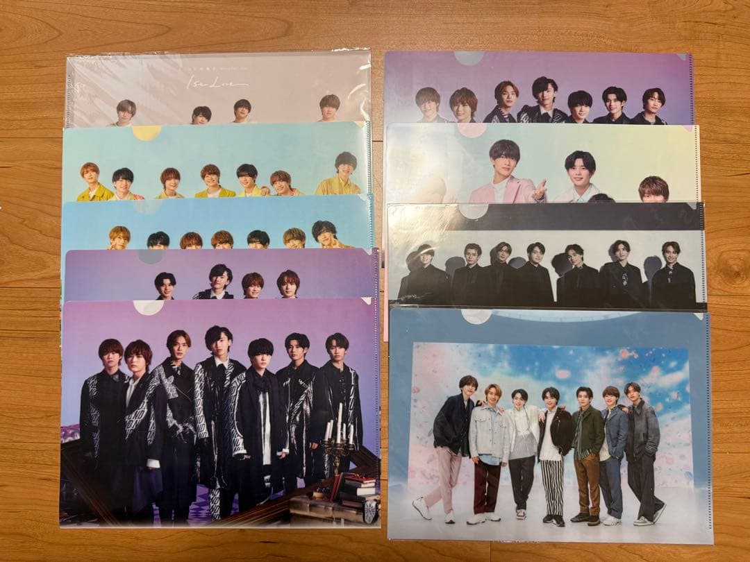 なにわ男子 CD・BluRay セット ※特典クリアファイル付き