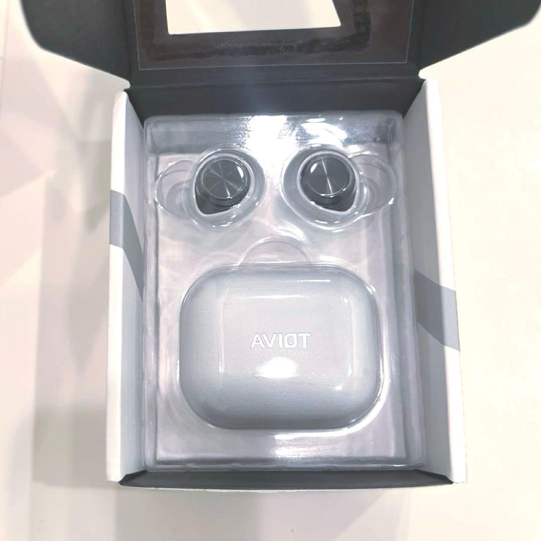 【新品未使用】AVIOT TE-A1 完全ワイヤレスイヤホン　ホワイト