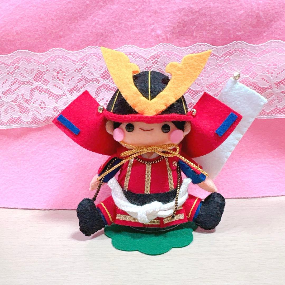 フェルトリース・フェルト飾り・フレーム飾り・ハンドメイド