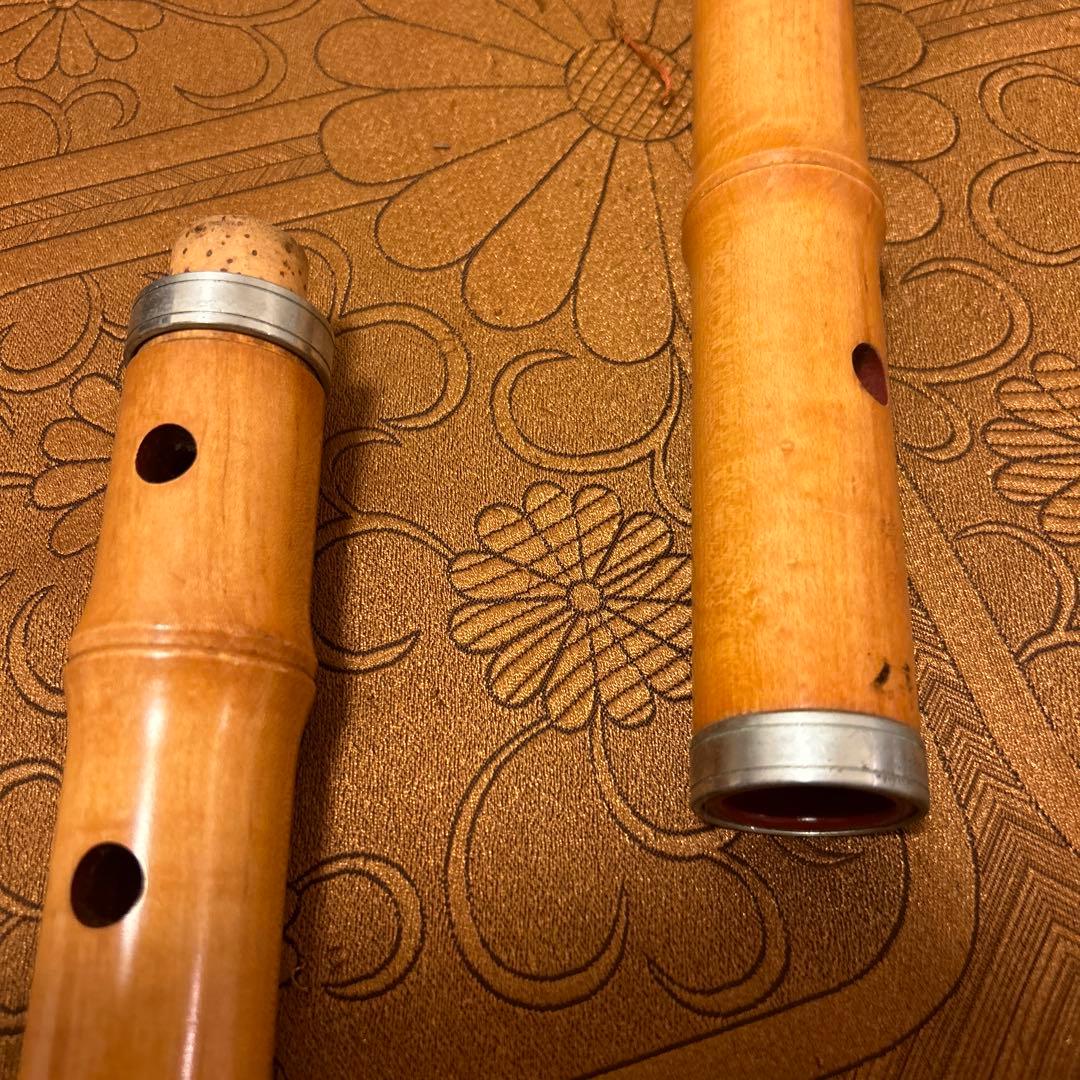 尺八　木管　二尺一寸　清風銘