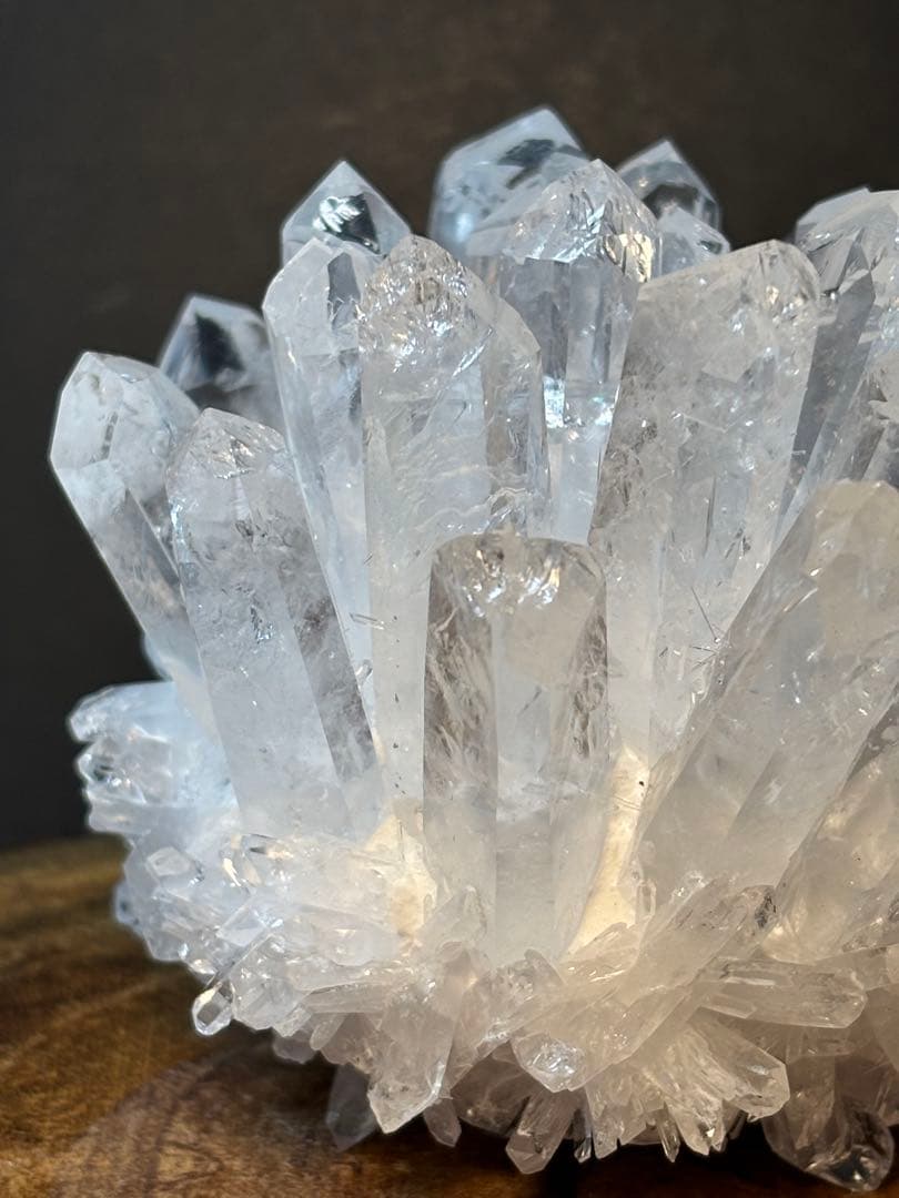 クリアクォーツ　フラワーフォーメーション　267g 水晶クラスター　天然石