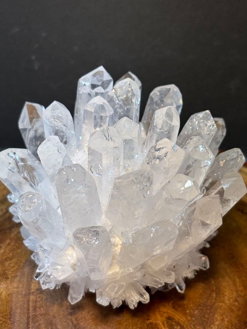 クリアクォーツ　フラワーフォーメーション　267g 水晶クラスター　天然石