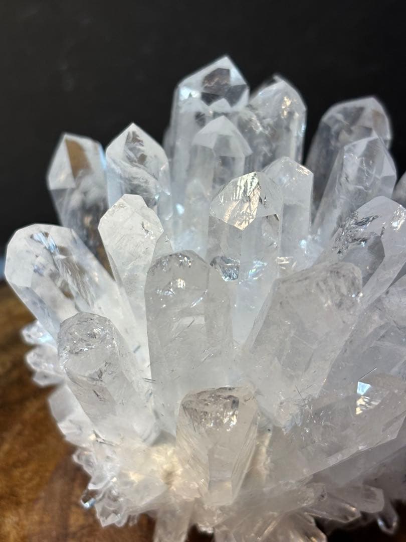 クリアクォーツ　フラワーフォーメーション　267g 水晶クラスター　天然石