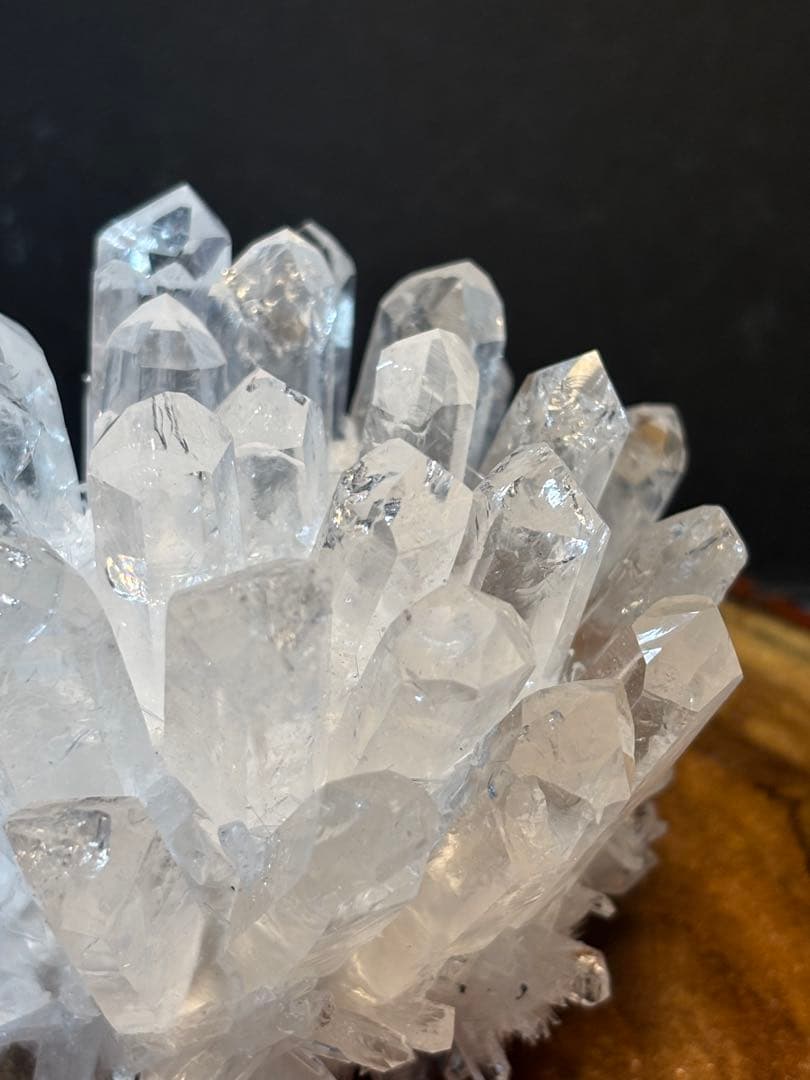 クリアクォーツ　フラワーフォーメーション　267g 水晶クラスター　天然石