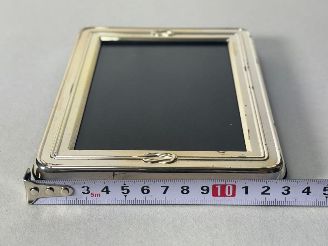 CHRISTOFLE 写真立て　フォトフレーム　ゴールド　メッキ