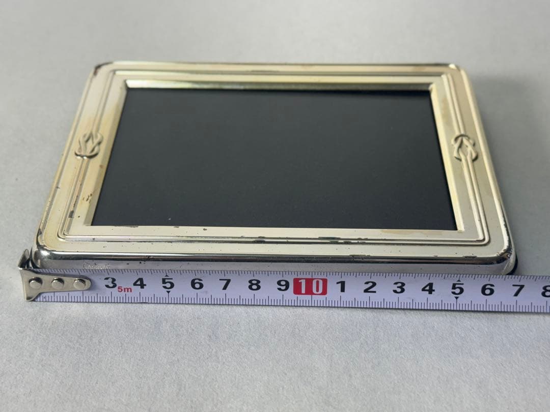 CHRISTOFLE 写真立て　フォトフレーム　ゴールド　メッキ