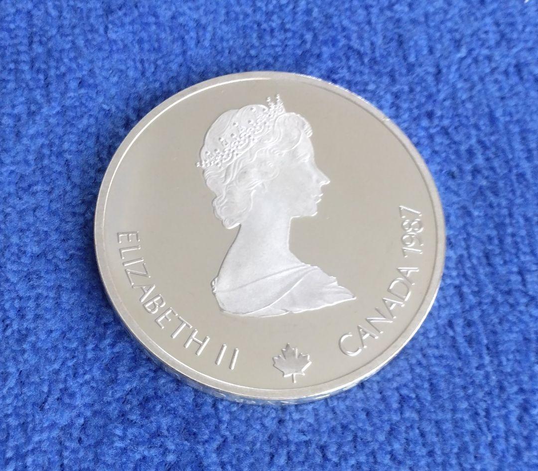 SV925　1オンス　34g カルガリーオリンピック 20ドル銀貨 ジャンプ