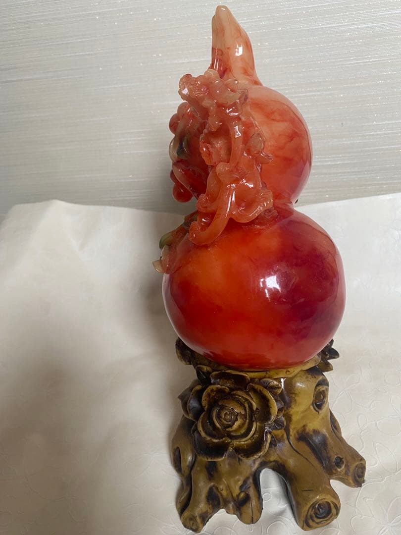 縁起物 瓢箪 龍 置物 開運 風水 インテリア