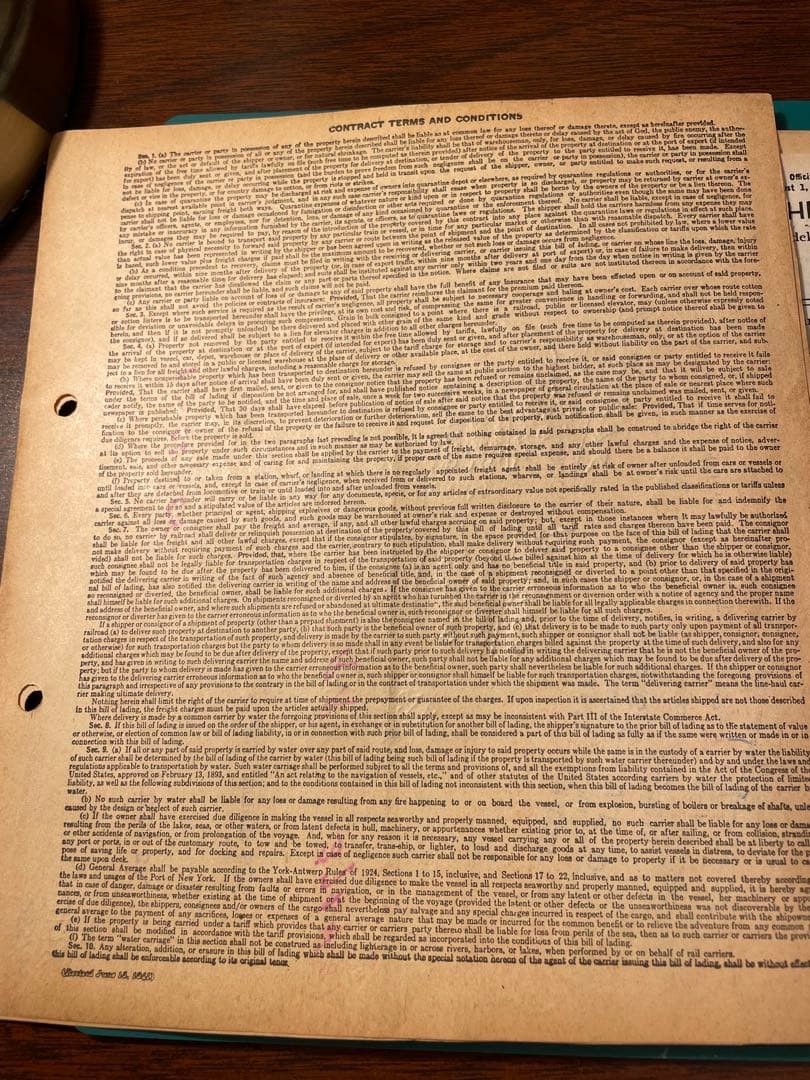 海外鉄道書類　30枚　ヴィンテージ