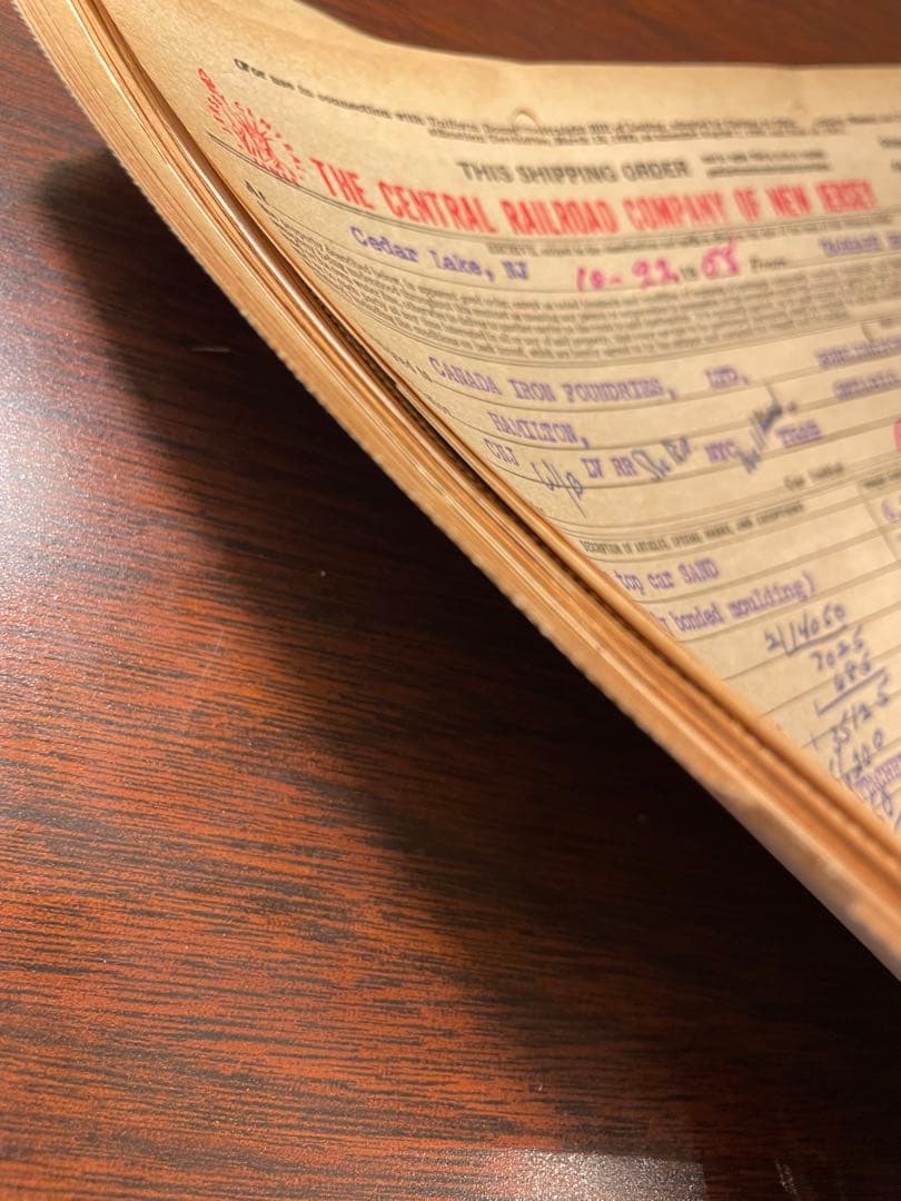 海外鉄道書類　30枚　ヴィンテージ