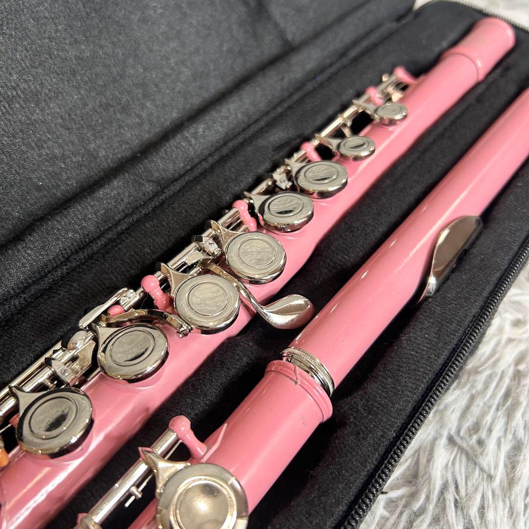 【美品】 SLADE フルート　ピンク　 初心者 入門 専用ケース付 送料込