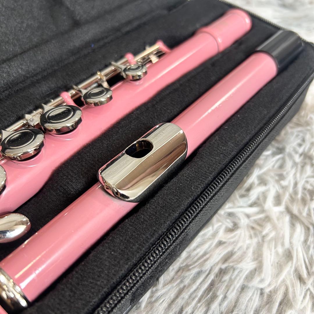 【美品】 SLADE フルート　ピンク　 初心者 入門 専用ケース付 送料込