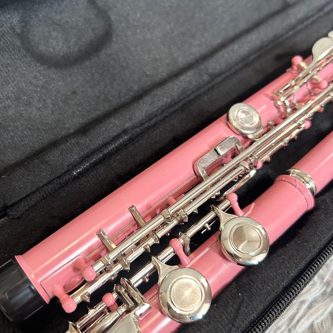 【美品】 SLADE フルート　ピンク　 初心者 入門 専用ケース付 送料込