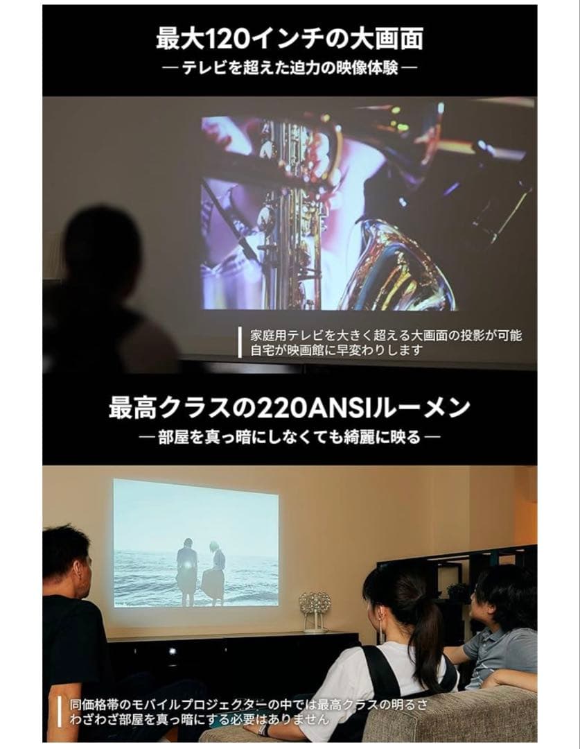 Adget Pocket Projector モバイル　プロジェクター