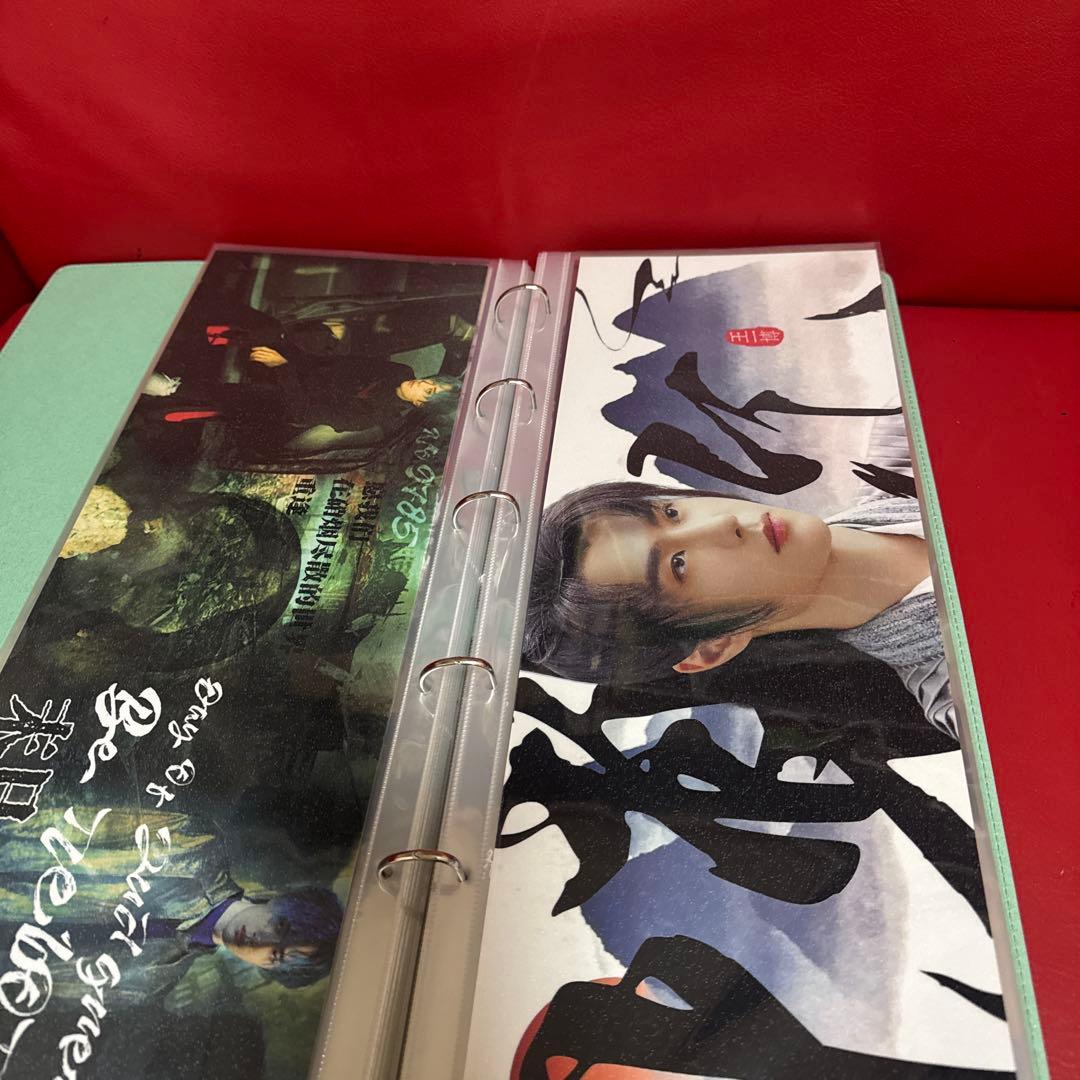 王一博手幅50枚収納冊付き