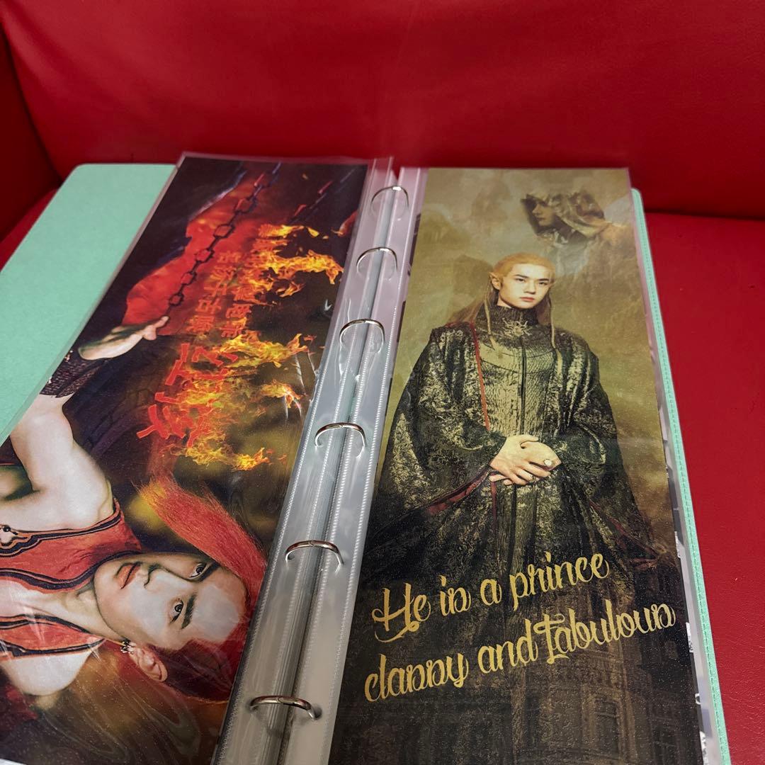 王一博手幅50枚収納冊付き