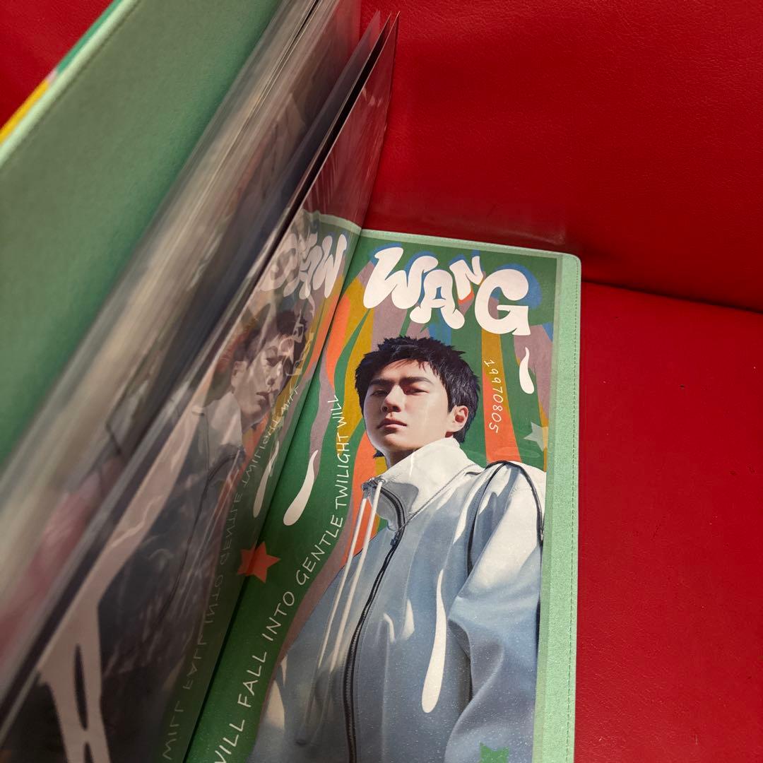 王一博手幅50枚収納冊付き