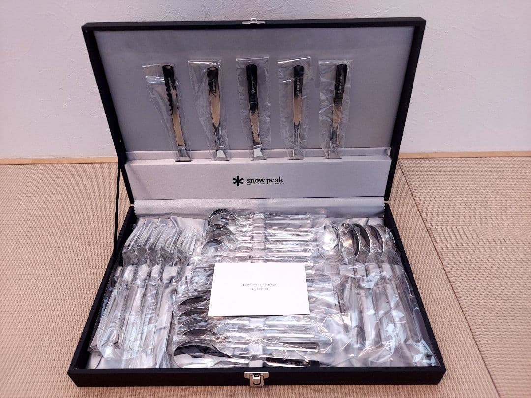 【非売品】スノーピーク　peak　上場記念　カトラリー30本セット