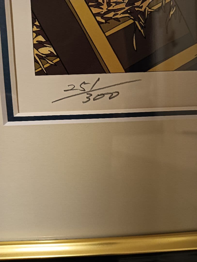 【版画】ハートディスタンス（わたせせいぞう 絶版 付属品完備）