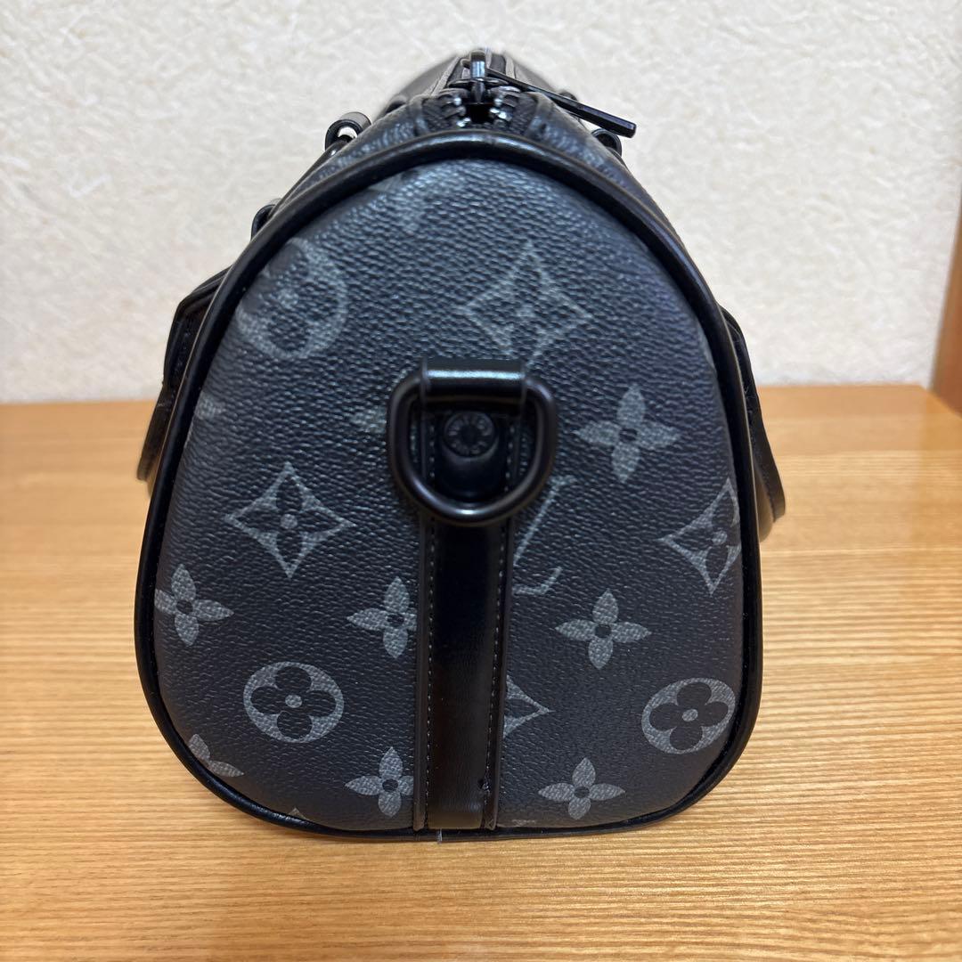 LOUIS VUITTON モノグラムブラック　ノベルティバッグ ストラップ