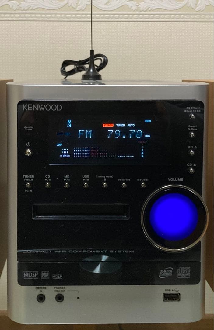 KENWOOD　RMD-NDL100　MD・CD・USB・【希少可動品】