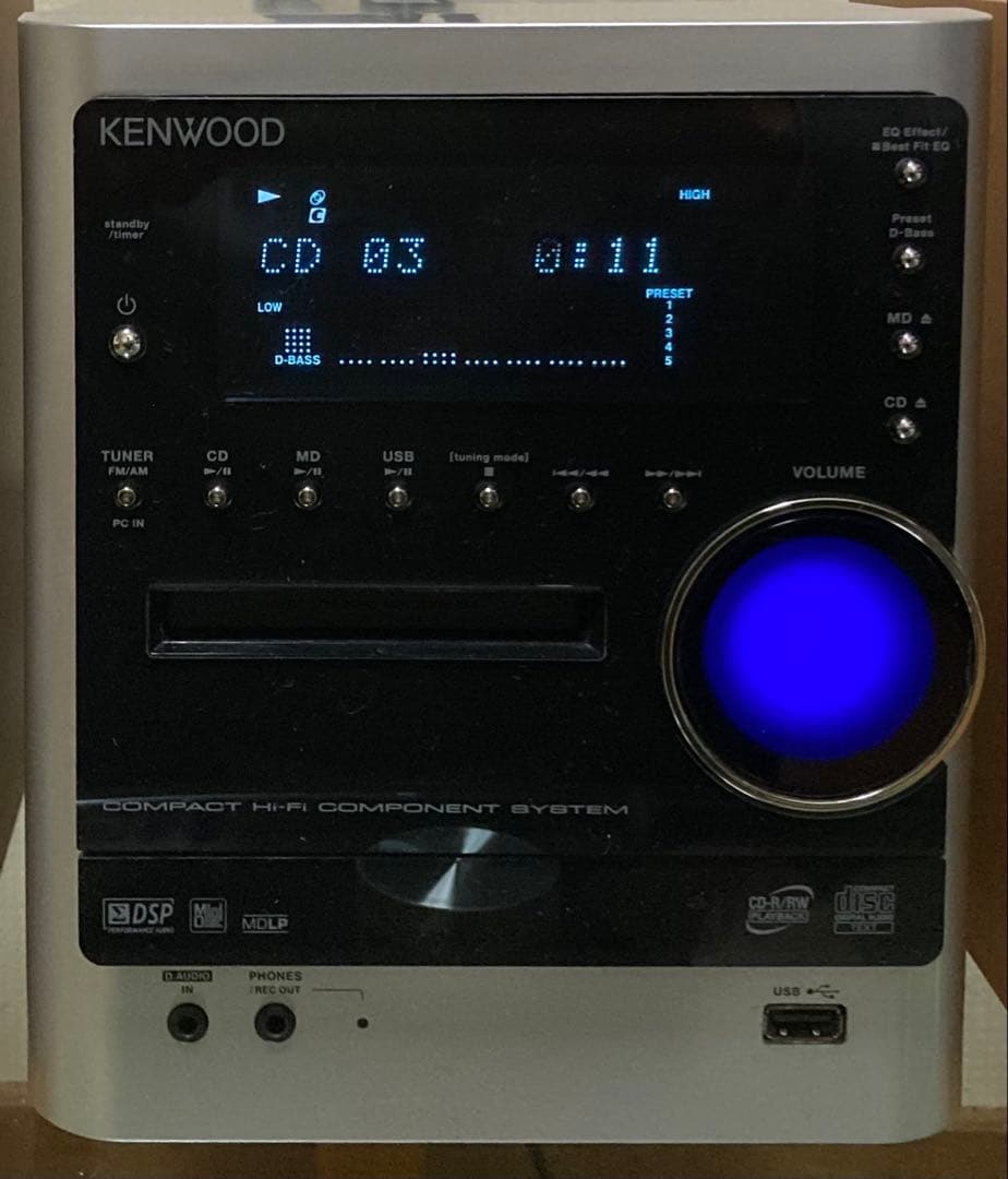 KENWOOD　RMD-NDL100　MD・CD・USB・【希少可動品】