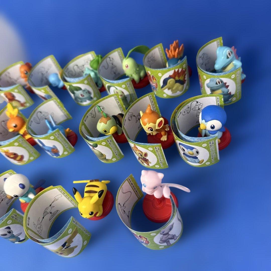 チョコエッグ ポケモン 旅立ちの3匹 コンプ シークレット込み