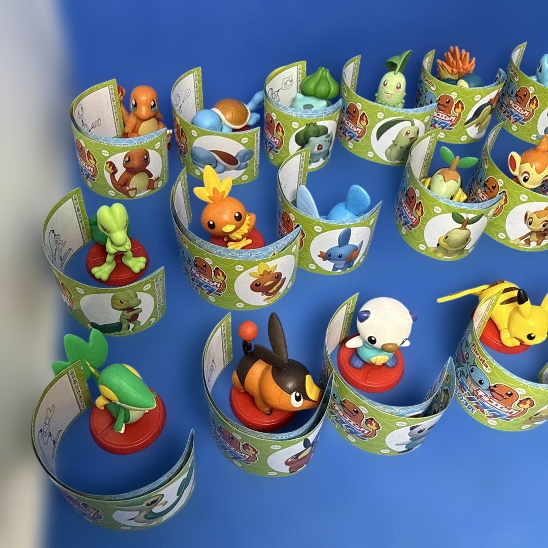 チョコエッグ ポケモン 旅立ちの3匹 コンプ シークレット込み