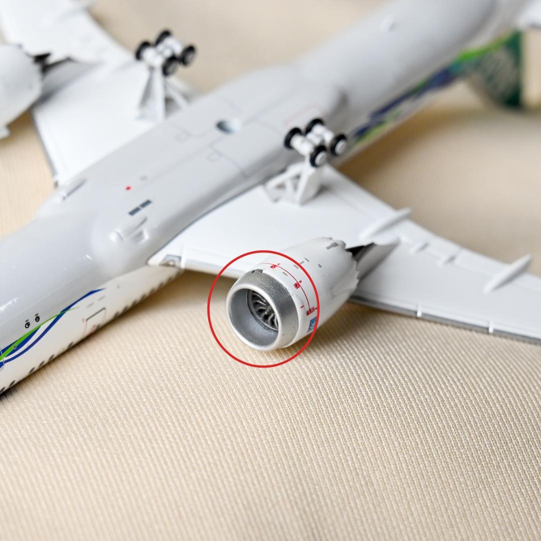 【訳あり】ANA B787-9 Green Jet グリーンジェット 1/400