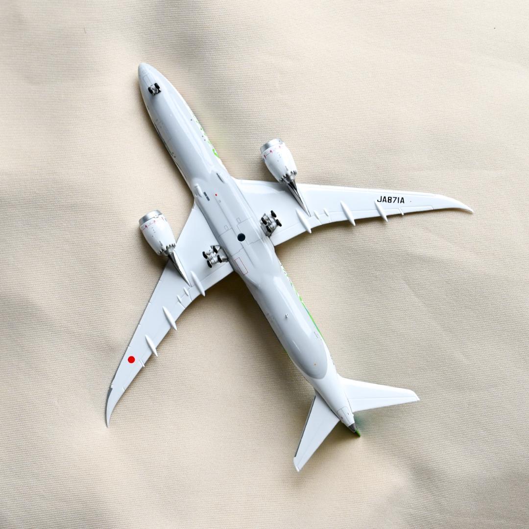 【訳あり】ANA B787-9 Green Jet グリーンジェット 1/400