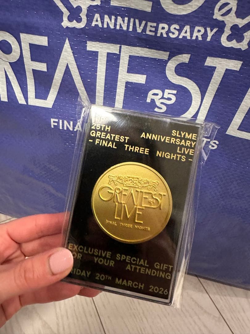 RIPSLYME GREATESTLIVE 入場者限定グッズ　非売品