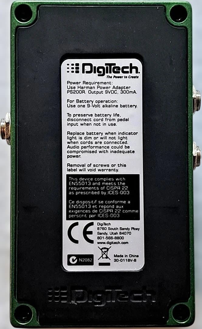 ■DigiTech BAD MONKEY TUBE OVERDRIVE DOD