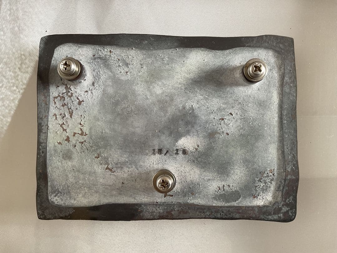 rin　「三谷慎(ミタニ・シン)1953~」ブロンズ・レリーフ「水瓶座」