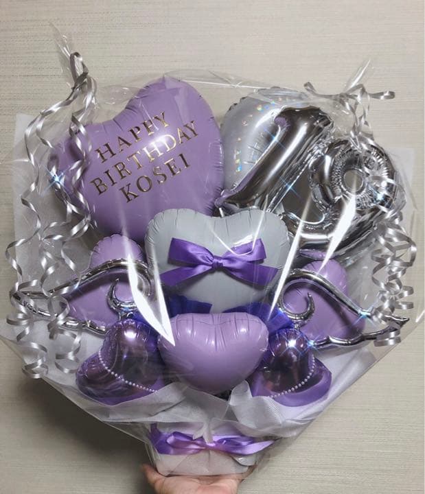 バルーンギフト　推し　バルーンアレンジ  誕生日　生誕祭　バルーン