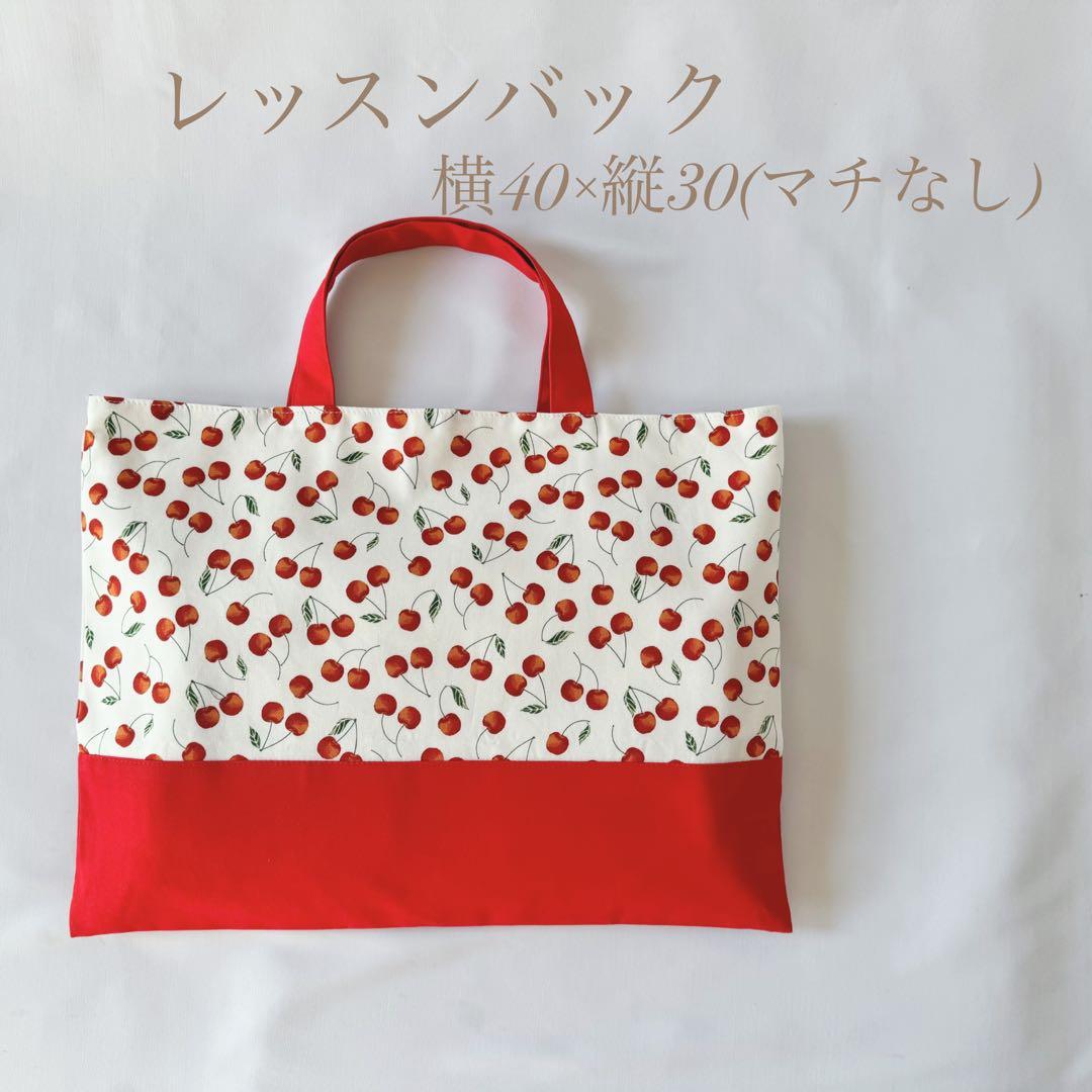 数量限定　オーダー可　入園6点セット　入学セット　入園セット　チェリー柄　かわい