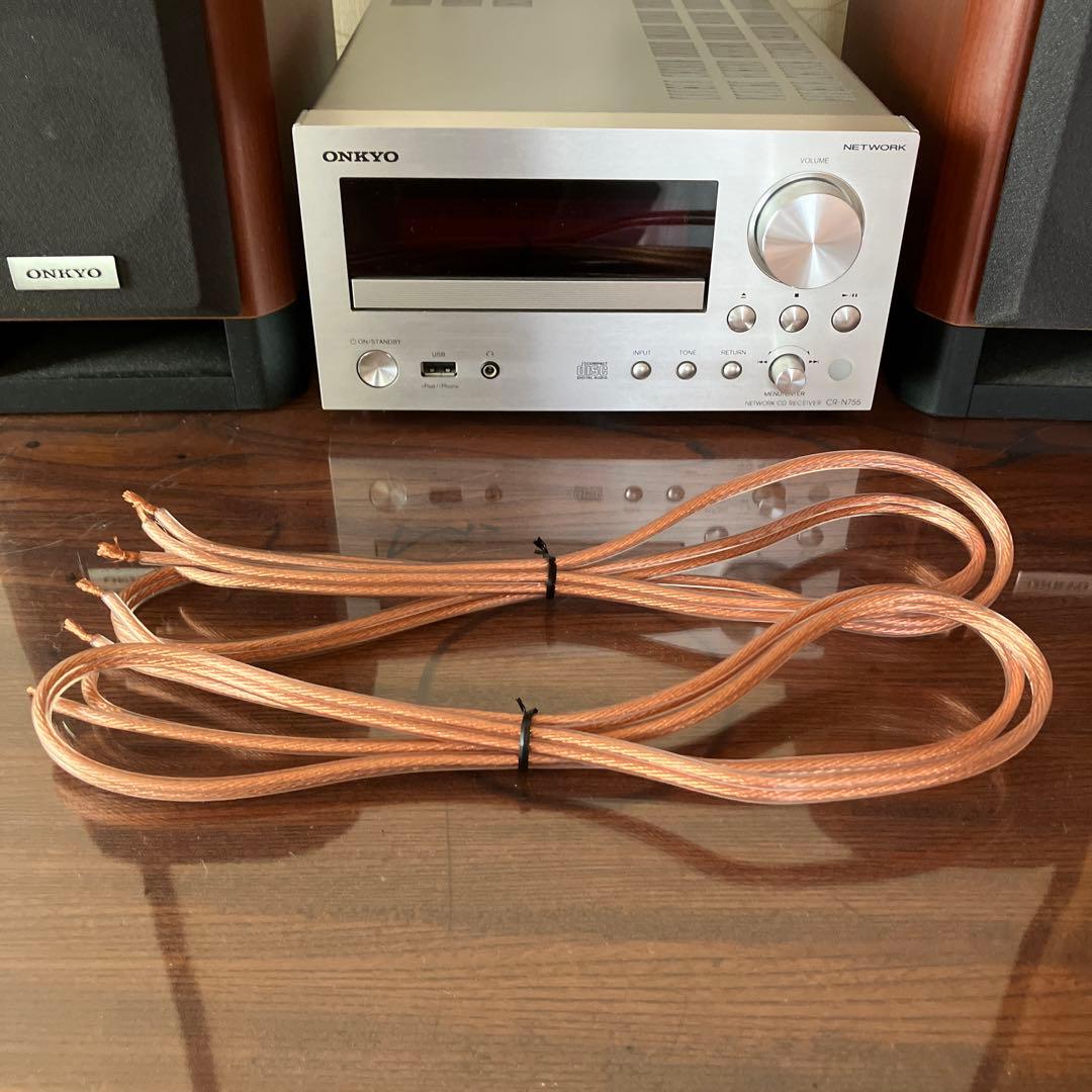 ONKYO CR-N755 ミニコンポ　液晶表示接触悪い