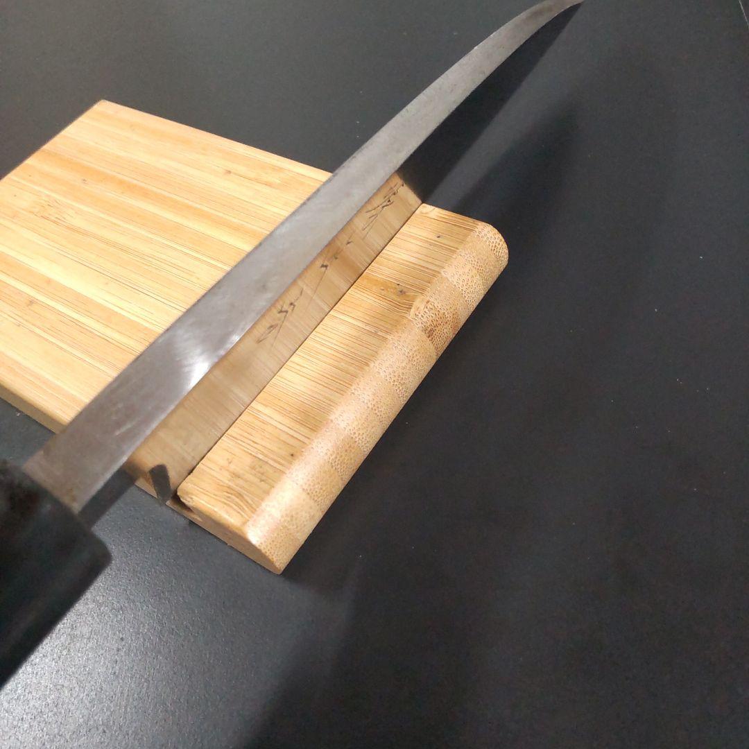 中古再生品源正吉出刃包丁165mm