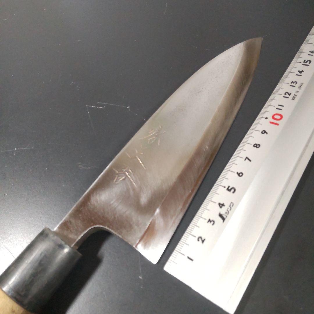 中古再生品源正吉出刃包丁165mm