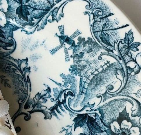 美品　ジョワジールロワ　ポンパドール　風車　フランスアンティーク