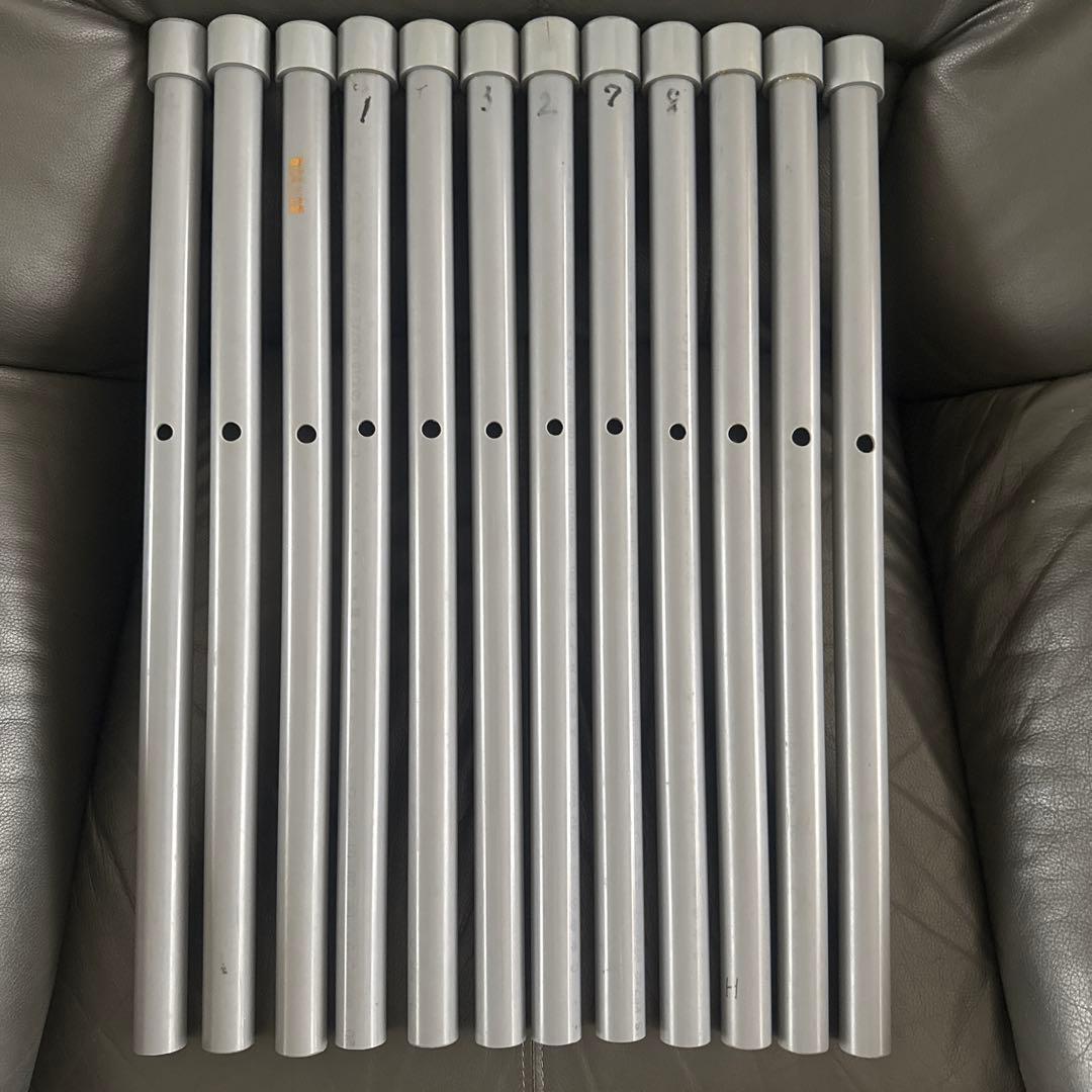 尺八　塩ビ管　ハンドメイド　12本まとめて